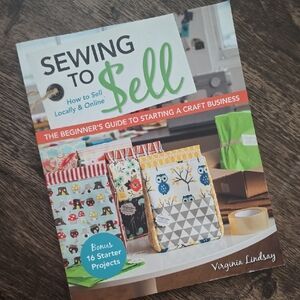 SEWING TO SELL Book by Virginia Lindsay with Patterns Paperback